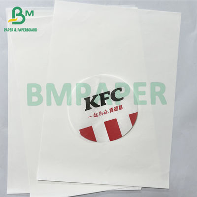 40gm de papel de sanduíche reciclável de grau alimentar kit 3 kit 5 à prova de óleo