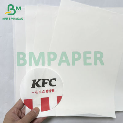 50 gramas de papel de hambúrguer à prova de gordura