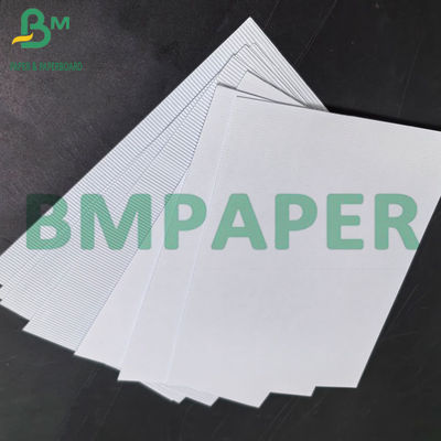 1 mm 2 mm F flauta 3 camadas branqueado alta rigidez cartão ondulado para caixa de correio