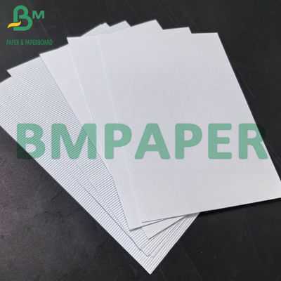 1 mm 2 mm F flauta 3 camadas branqueado alta rigidez cartão ondulado para caixa de correio