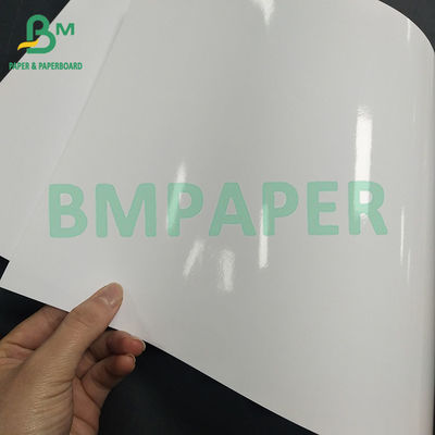 Papel fotográfico revestido de dois lados para impressoras a jato de tinta de 24&quot; 36&quot; alto brilhante 120 160gsm