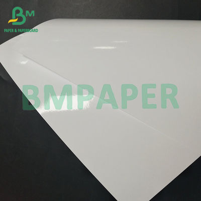 Papel fotográfico revestido de dois lados para impressoras a jato de tinta de 24&quot; 36&quot; alto brilhante 120 160gsm