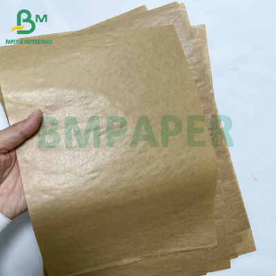 Rolo de papel de bolsas de kraft de 40 g de qualidade superior de um lado brilhante castanho