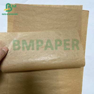40 grs de papel kraft de saco castanho brilhante