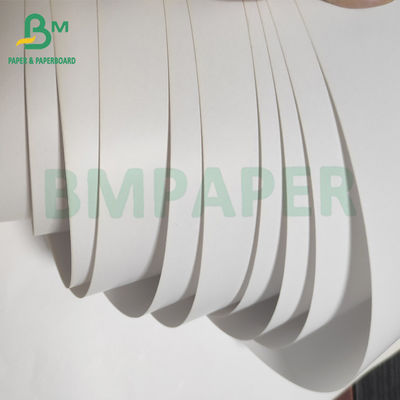 Papel térmico auto-aderente branco, papel autocolante impresso mate para rótulos