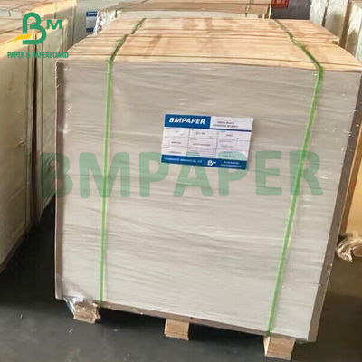 80g 130g Papel branco brilhante com cola de fusão a quente Papel branco de fundo