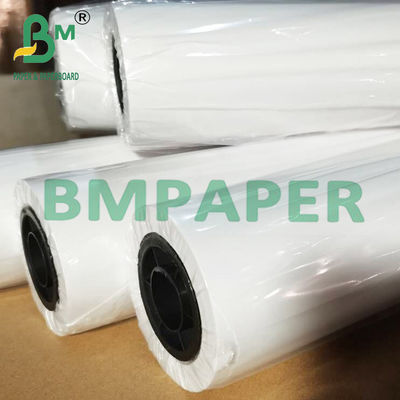 Papel de ligação branco de 20 libras para impressoras a jato de tinta de grande formato