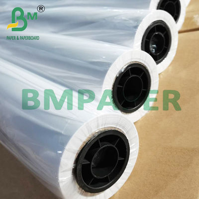 Papel de ligação branco de 20 libras para impressoras a jato de tinta de grande formato