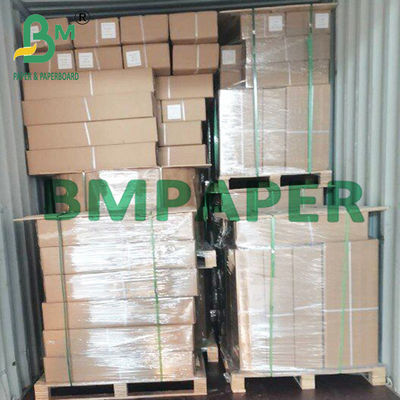 Papel de ligação branco de 20 libras para impressoras a jato de tinta de grande formato
