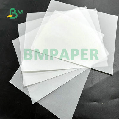 610 mm x 150 pés 73 gramas 83 gramas Impressão a jato de tinta translúcida Papel de rastreamento Vellum Papel para embalagem de presente
