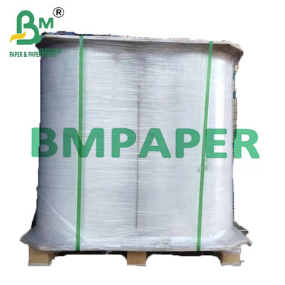 Papel de base de palha branco de 60 gm e 15 mm, de qualidade alimentar, para beber sumos