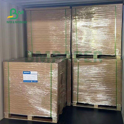 270GSM C2S Papel branco fosco para revista Cobertas 685mm X 990mm Alta rigidez