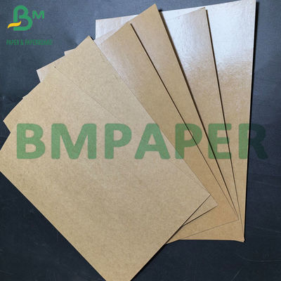 300 g+18 g de papel de kraft não branqueado, impermeável a gordura, revestido de uma só face em PE