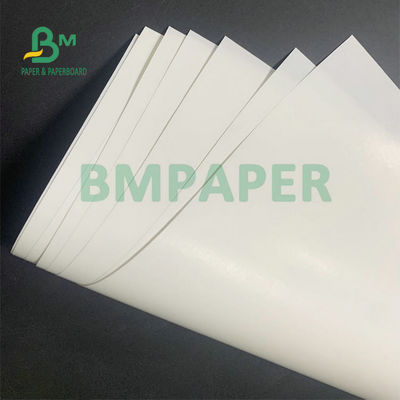 Papel branco brilhante C1S de 75 gm 80 gm para a fabricação de rótulos de alta resistência ao molho