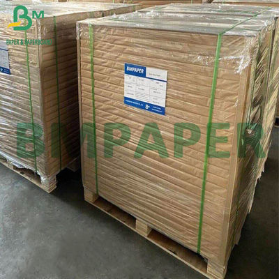 70 g+10 g de papel poliéster laminado unilateral, à prova de graxa, kraft não branqueado