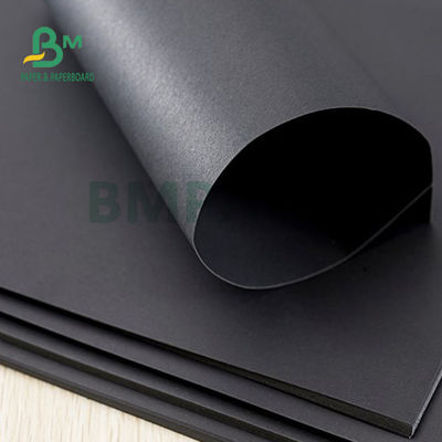 Folhas de papel de papelão preto sólido de alta densidade para álbum de fotos 300gm 350gm