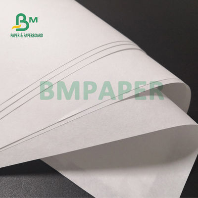 Papel Kraft branco de 70 gm para sacos de compras Boa rigidez 700 x 1000 mm