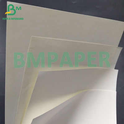 80gm Papel de reciclagem de celulose de espessura uniforme superfície lisa creme Papel sem madeira para notebook