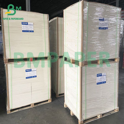80gm Papel de reciclagem de celulose de espessura uniforme superfície lisa creme Papel sem madeira para notebook