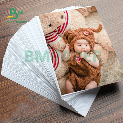 260 gm 300 gm Impressão a jato de tinta de dois lados Papel fotográfico brilhante Para Menu 6R A4
