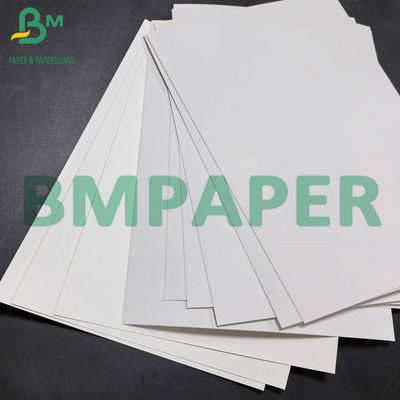 Papel de embalagem de alimentos revestido de uma só face em PE, branco, de 300 g+15 g