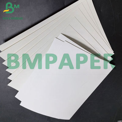 Papel de embalagem de alimentos revestido de uma só face em PE, branco, de 300 g+15 g