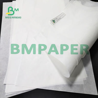 60 g em folha de papel branco impermeável a óleo MG impermeável a gordura para hambúrguer e alimentos oleosos