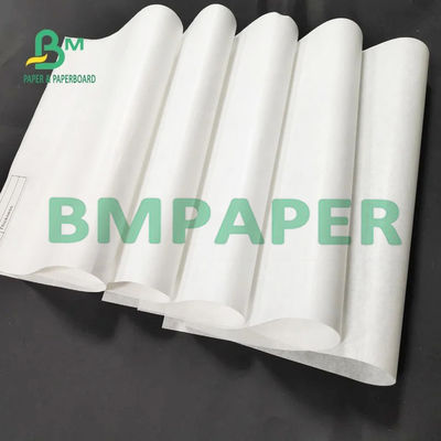 60 g em folha de papel branco impermeável a óleo MG impermeável a gordura para hambúrguer e alimentos oleosos