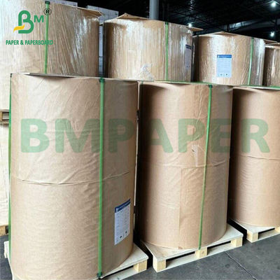 Papel de arte revestido de um lado brilhante de alta qualidade 80 g 90 g 120 g Impressão offset