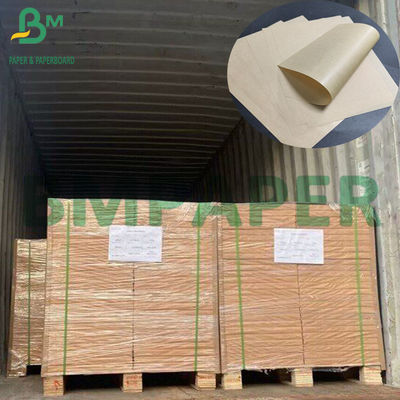 50 g MG Papel Kraft Marrom de um lado Papel Artesanal Brilhante de Grau Alimentar