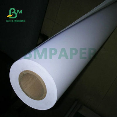 20# 24# 28# Largo formato papel de jato de tinta 20lb 24lb papel CAD não revestido