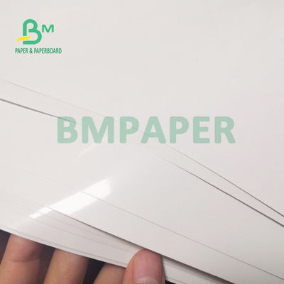 80 gm C1S Papel branco revestido de alto brilho para rótulos de bebidas 70 x 100 cm