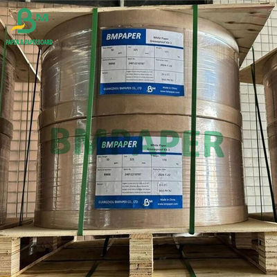 50 g de papel à prova de gordura de qualidade alimentar, imprimível, embalagem de sanduíches de embalagem de hambúrguer branco