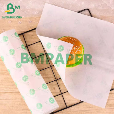 Papel branco à prova de gordura Kit3 papel de embalagem de alimentos de alta qualidade rolo 325mm 650mm largura