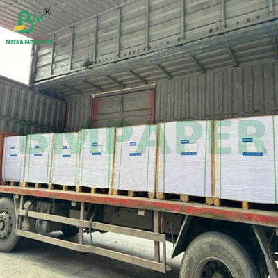 Caixas de presente Usar cartão branco revestido de lado duplo 1,5 mm 2,0 mm Cartão dobrável