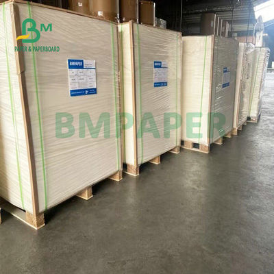 275 gm + 15 gm Folha de papel branco revestida em PE 74 x 106 cm Para caixas de embalagem congeladas
