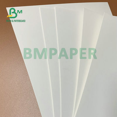 275 gm + 15 gm Folha de papel branco revestida em PE 74 x 106 cm Para caixas de embalagem congeladas