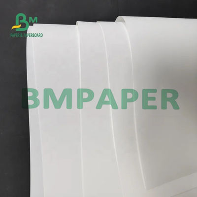 Papel sintético 80um 100um de cor branca resistente a rasgos para impressão a jato de tinta