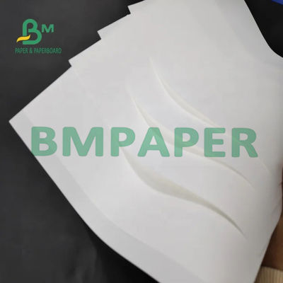 Papel sintético 80um 100um de cor branca resistente a rasgos para impressão a jato de tinta