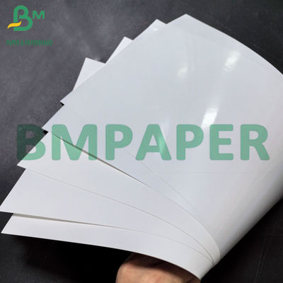 Papel sintético térmico revestido de 220gm com papel de rolos de PP térmico de fusão quente