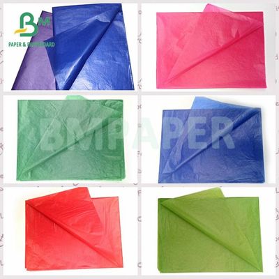 Rolo de papel reciclável de 40 gm colorido e à prova de gordura