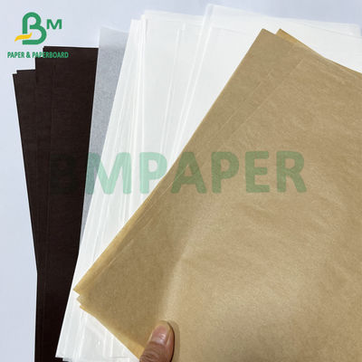 Rolo de papel reciclável de 40 gm colorido e à prova de gordura