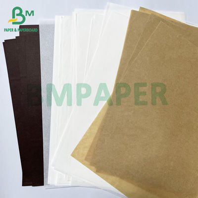 Cupcake Liner 38 50 GSM Papel de cozimento à prova de óleo de café branco castanho
