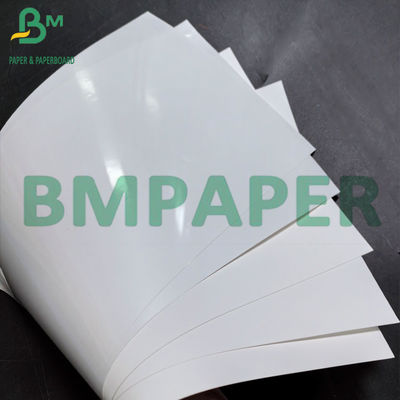 Papel sintético térmico revestido por um lado, folhas de papel de PP térmico de fusão a quente