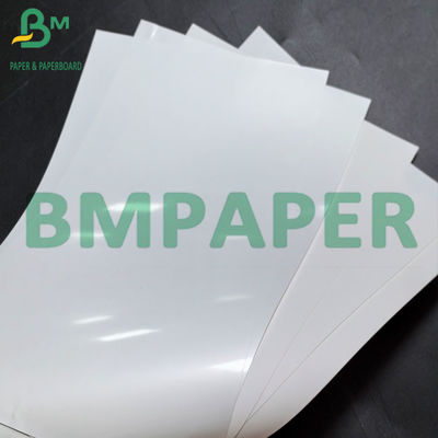 Papel sintético térmico revestido por um lado, folhas de papel de PP térmico de fusão a quente