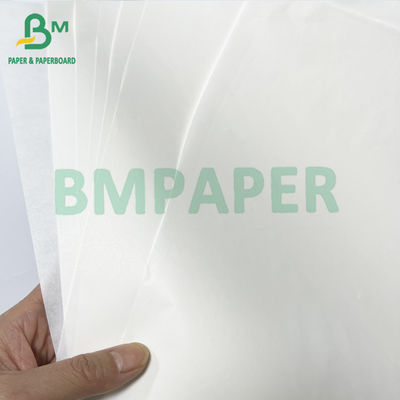 Papel de libertação branco liso não revestido de 45 gm reciclável para rótulos
