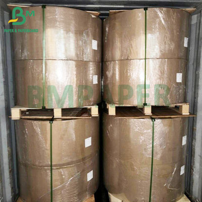Papel de libertação branco liso não revestido de 45 gm reciclável para rótulos