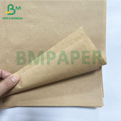 Embalagens alimentares Papel Kraft Natural Reciclável Fort 40 50 GSM