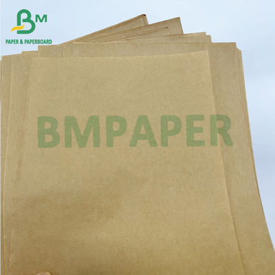 Bom desempenho de impressão 60 grs 70 grs Papel alimentício castanho não branqueado