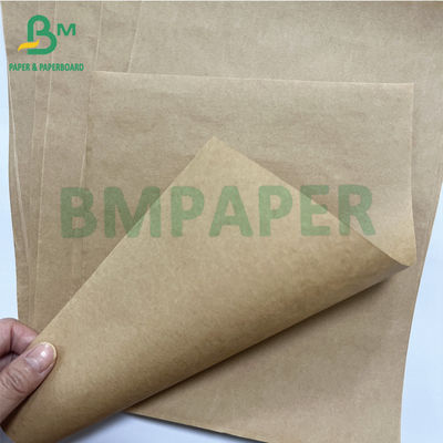 Bom desempenho de impressão 60 grs 70 grs Papel alimentício castanho não branqueado